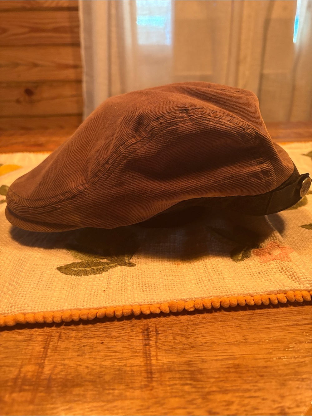 Harley-Davidson Brown Cotton Ivy Cap - Flat Brim